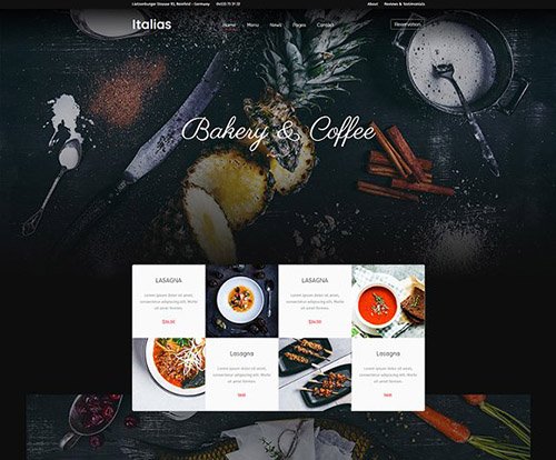 Tema Italias - Template WordPress