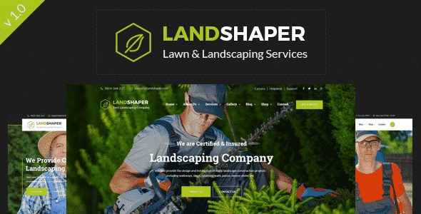 Tema LandShaper - Template WordPress