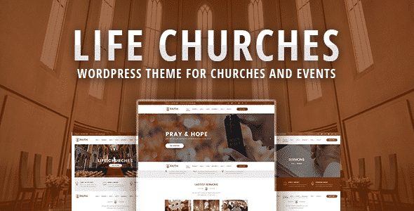 Tema Life Churches - Template WordPress