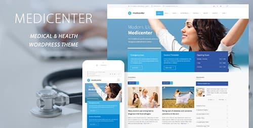 Tema Medicenter - Template WordPress