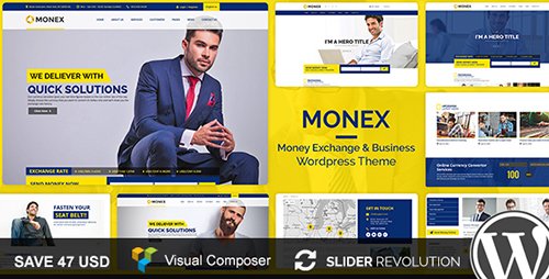 Tema Monex - Template WordPress