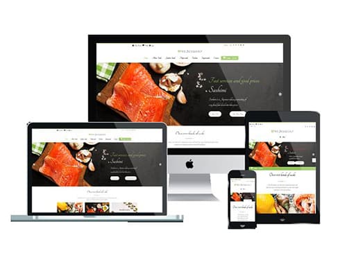 Tema Sushi - Template WordPress