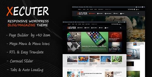 Tema Xecuter - Template WordPress