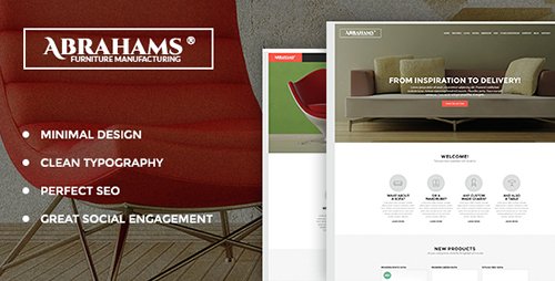 Tema Abrahams - Template WordPress