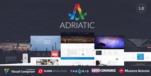 Tema Adriatic - Template WordPress