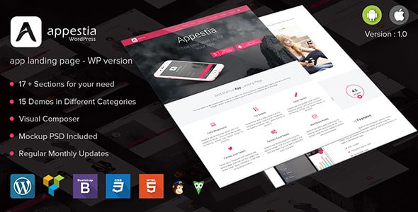 Tema Appestia - Template WordPress