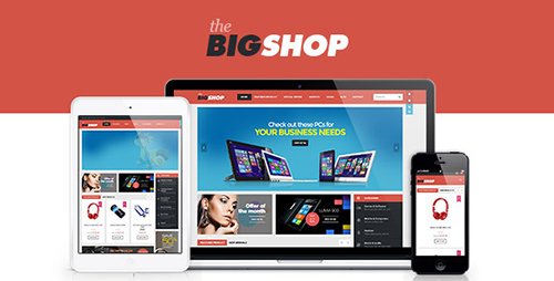 Tema BigShop - Template WordPress