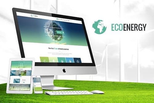 Tema Eco Energy - Template WordPress
