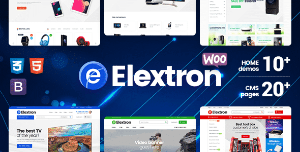 Tema Elextron - Template WordPress