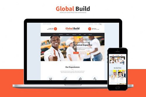 Tema Global Build - Template WordPress