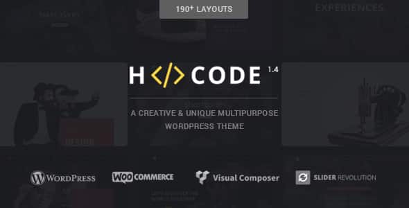 Tema H-Code - Template WordPress
