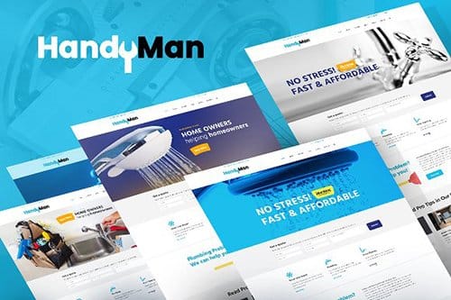 Tema HandyMan THemerex - Template WordPress