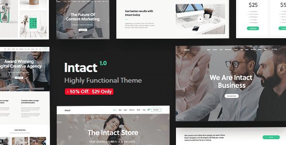 Tema Intact - Template WordPress