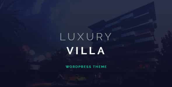 Tema Luxury Villa - Template WordPress