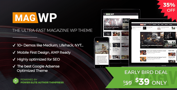 Tema MagWP - Template WordPress