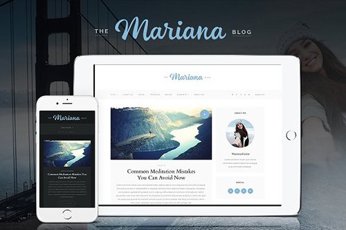 Tema Mariana - Template WordPress