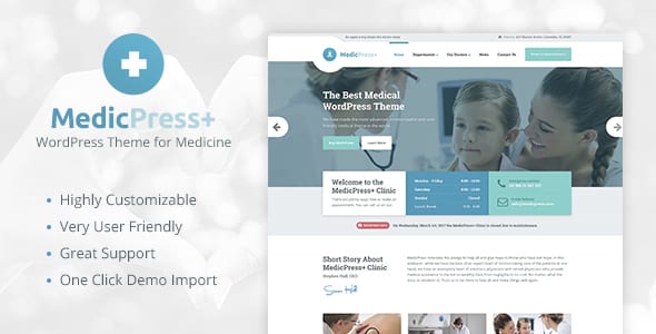 Tema MedicPress - Template WordPress