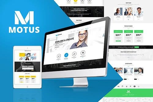 Tema Motus - Template WordPress