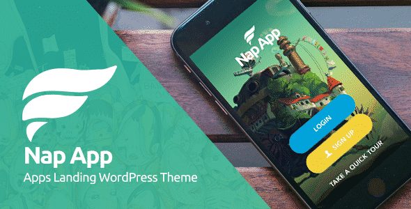 Tema Nap App - Template WordPress