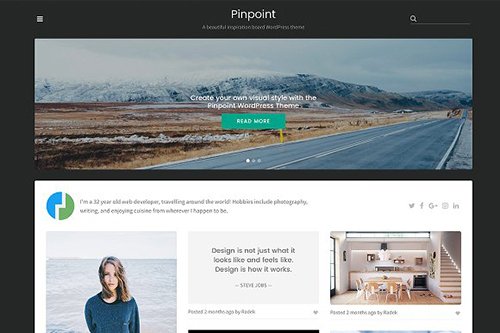 Tema Pinpoint ThemeJunkie - Template WordPress