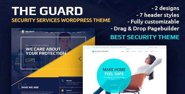 Tema The Guard - Template WordPress