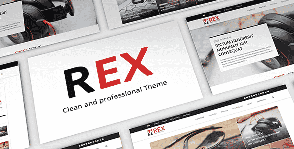 Tema The Rex - Template WordPress
