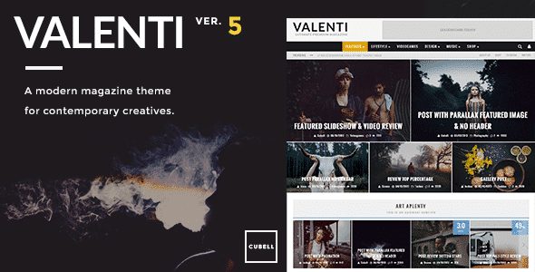 Tema Valenti - Template WordPress