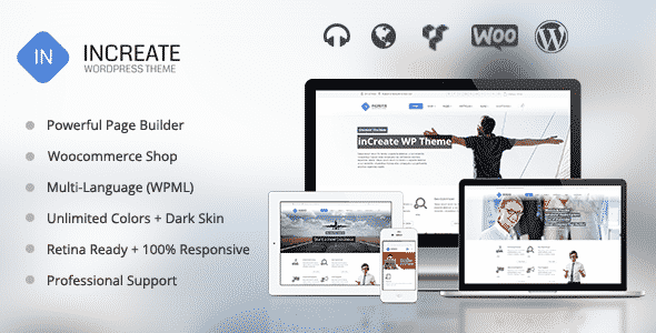 Tema inCreate - TEmplate WordPress