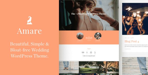 Tema Amare - Template WordPress