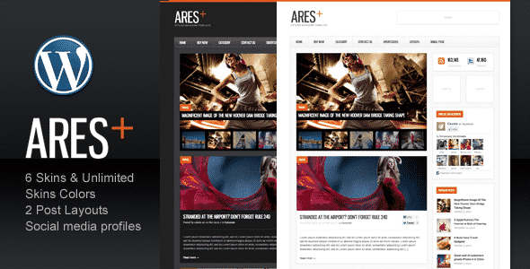 Tema Ares - Template WordPress