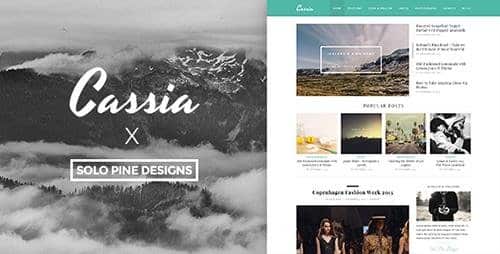 Tema Cassia - Template WordPress