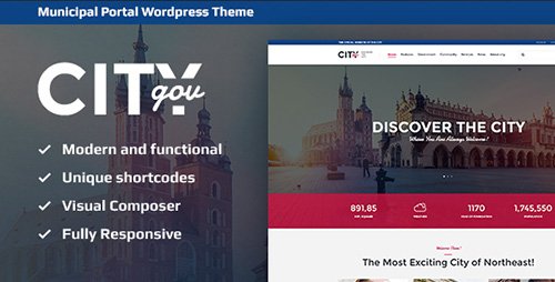 Tema Citygov - Template WordPress