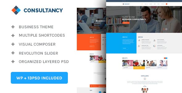 Tema Consultancy - Template WordPress