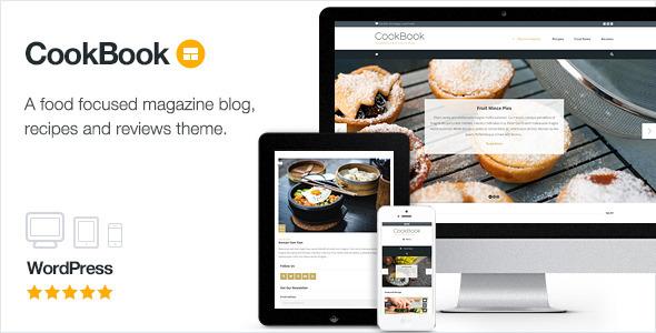 Tema CookBook - Template WordPress
