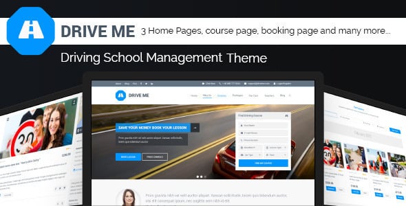 Tema DriveMe - Template WordPress