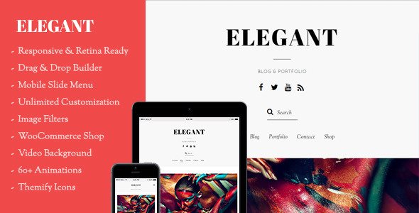 Tema Elegant Themify - Template WordPress