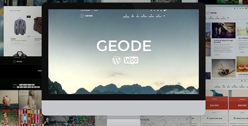 Tema Geode - Template WordPress