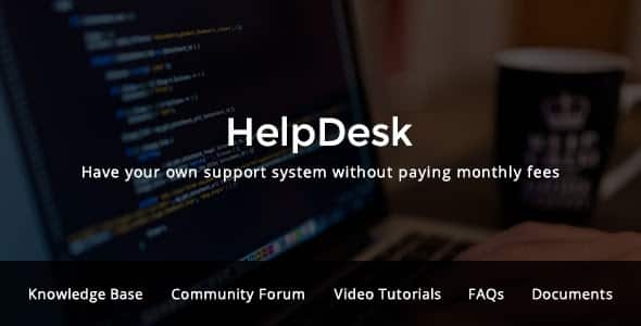 Tema HelpDesk - Template WordPress