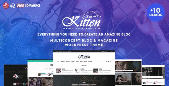 Tema Kitten - Template WordPress
