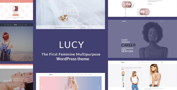 Tema Lucy Lunartheme - Template WordPress