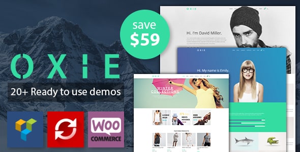 Tema Oxie - Template WordPress