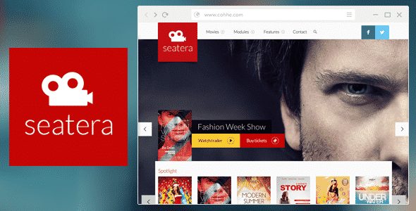 Tema Seatera - Template WordPress