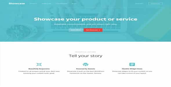 Tema Showcase Pro Studiopress - Template WordPress