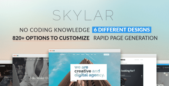 Tema Skylar - Template WordPress