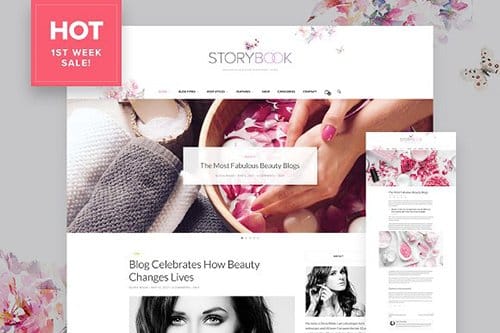 Tema StoryBook - Template WordPress