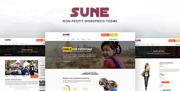 Tema Sune - TEmplate WordPress