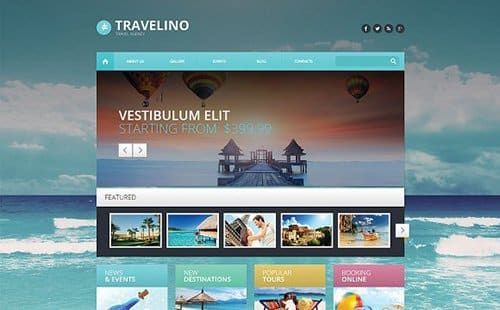 Tema Travelino - Template WordPress