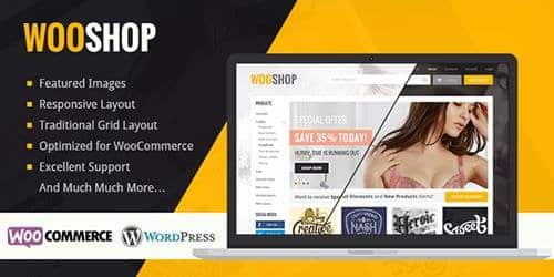 Tema WooShop MyThemeSHop - Template WordPress