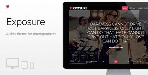 Tema Exposure - Template WordPress