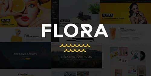 Tema Flora - Template WordPress